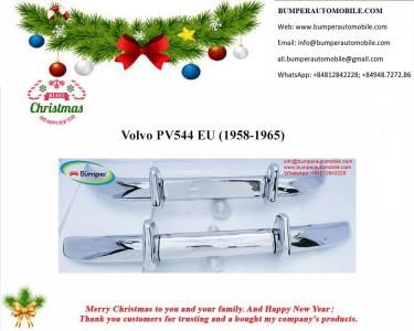 Volvo PV 544 Euro bumper (1958-1965) stainless steel new