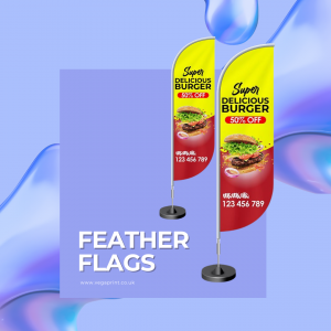 Make a BIG Impact with Bold Feather Flags Printing in Cardiff