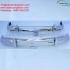 Volvo Amazon Euro type (1956-1970) bumpers by stainless steel new