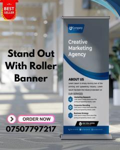 Stand Out with Rolle Up Banner Printing In UK