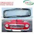 Radiator grille Volvo PV Duett, PV444, PV544 by stainless steel