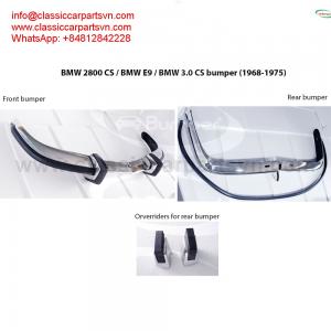BMW 2800CS BMW 3.0CS BMW E9 bumpers new (1968-1975) by stainless steel new