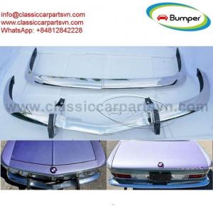 BMW 2000 CS (1965-1969) bumpers by stainless steel new