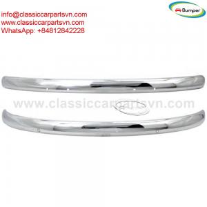 VW Beetle blade style (1955-1972) bumpers by stainless steel new