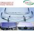 BMW 2000 CS (1965-1969) bumpers by stainless steel new