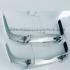 Volkswagen Karmann Ghia T34 (1966-1969) bumpers by stainless steel
