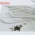 BELTLINE TRIM KIT BMW 2002 NEW BMW 2002/1600 E10 complete beltline trim set