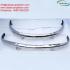BMW 501 502 bumpers full set by stainless steel new