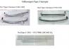 Volkswagen Type 3 bumper and trims (1963–1971) by stainless steel